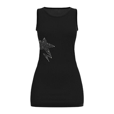 Galaxy Essential Black Dress